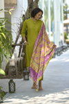 Tew Vatican Kurti With Bottom Printed Dupatta Wholesale Clothing Suppliers In India